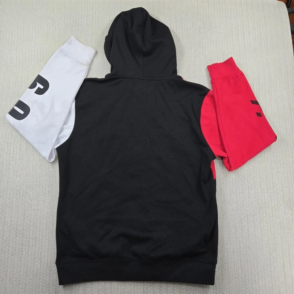 Black Pyramid‎ Hoodie Sweatshirt Mens XL Red Black White Graphic Streetwear